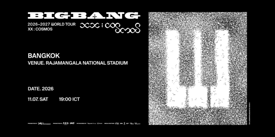 BIGBANG 2026-2027 WORLD TOUR < XX : COSMOS > IN BANGKOK