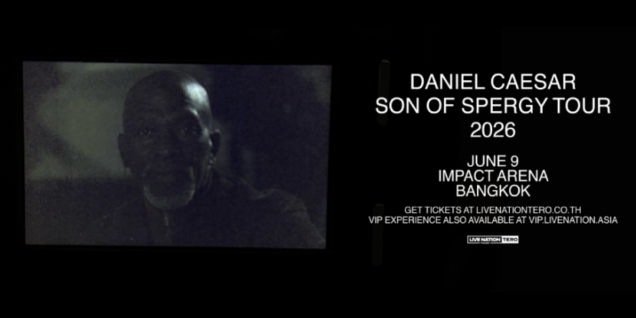 Daniel Caesar - Son of Spergy Tour in Bangkok