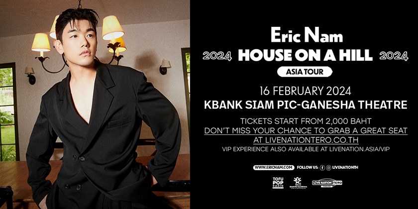 ERIC NAM HOUSE ON A HILL ASIA TOUR