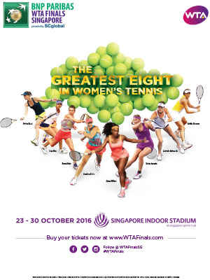 BNP Paribas WTA Finals Singapore presented by SC Global