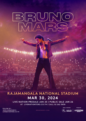 BRUNO MARS LIVE IN BANGKOK