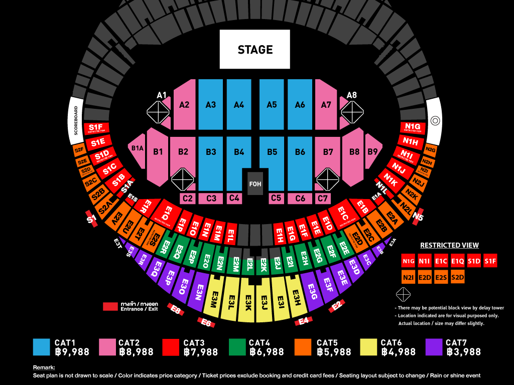 Jay Chou Carnival World Tour 2023 – Bangkok