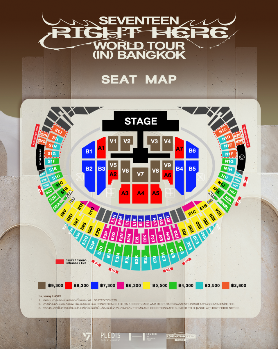 SEVENTEEN [RIGHT HERE] WORLD TOUR IN BANGKOK